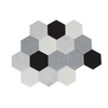 Hexagon Printable Acoustic Felt